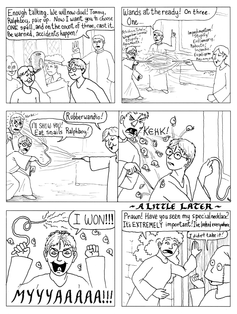 One of the few times when Prawn actually didn't take it!