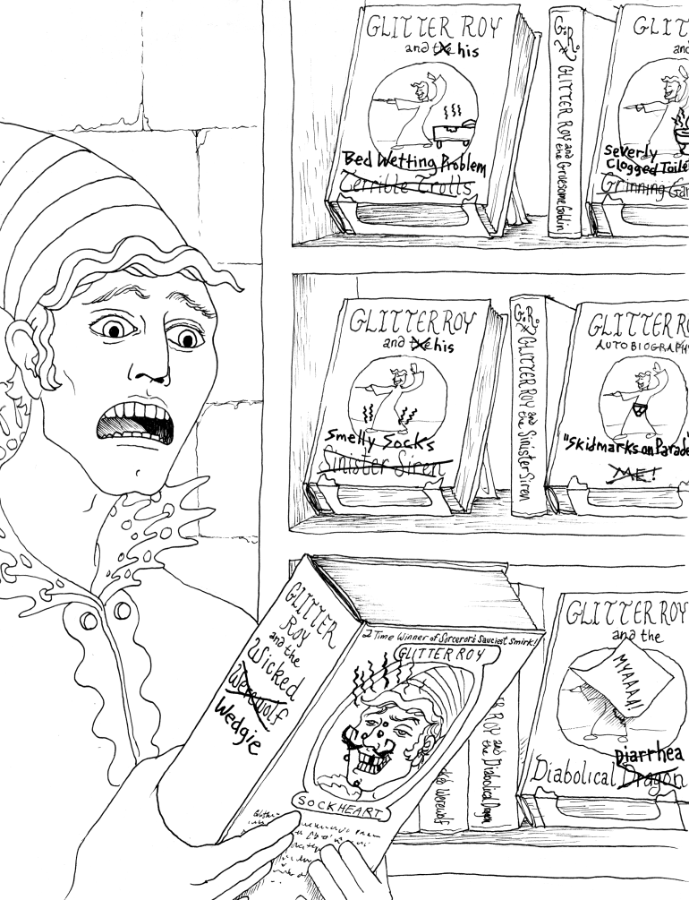 Is that any way to treat 2 time winner of "Sorceror's Sauciest Smirk" award?